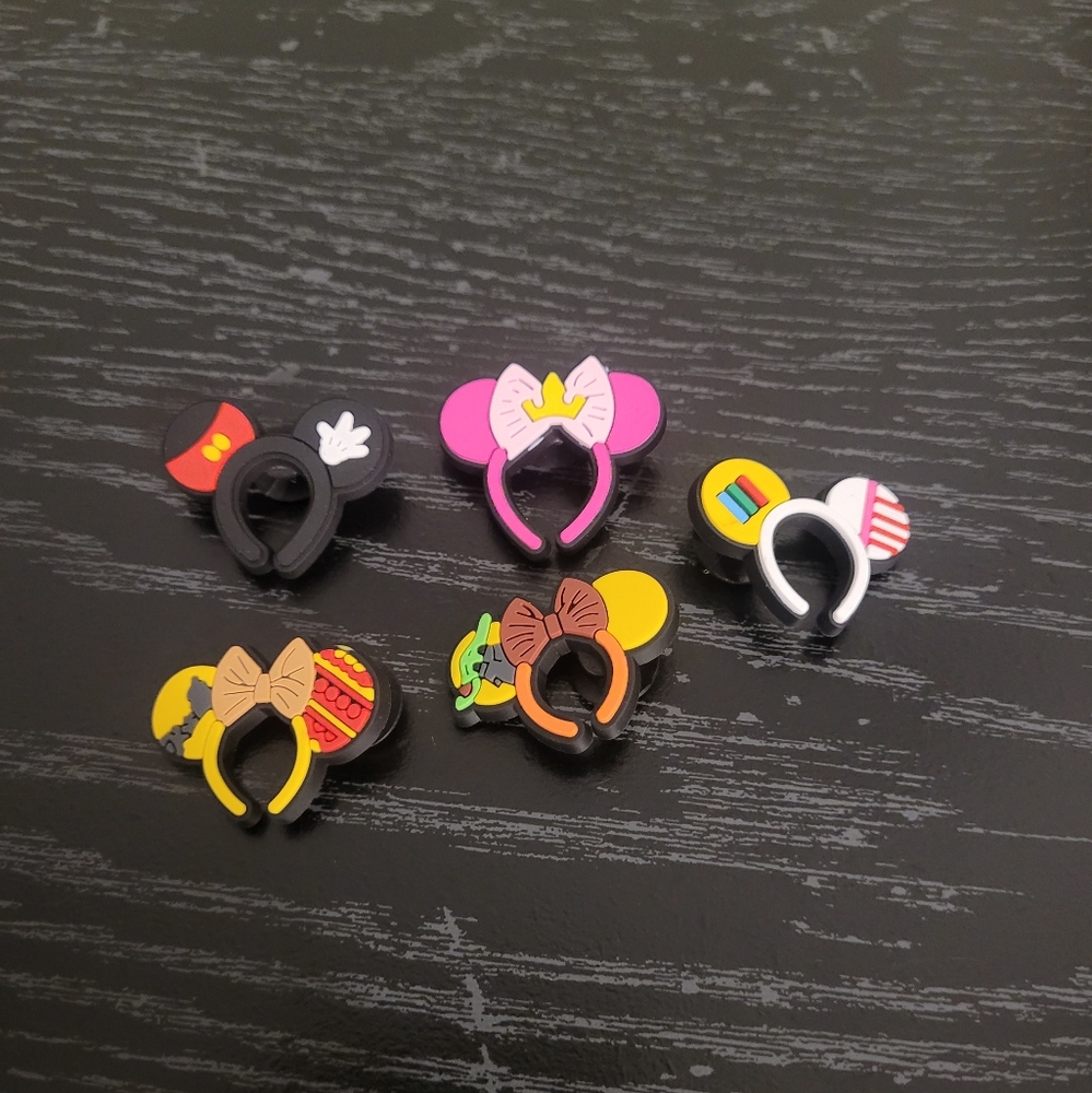 Disney Mickey Mouse Ears Jibbitz Charms For Crocs